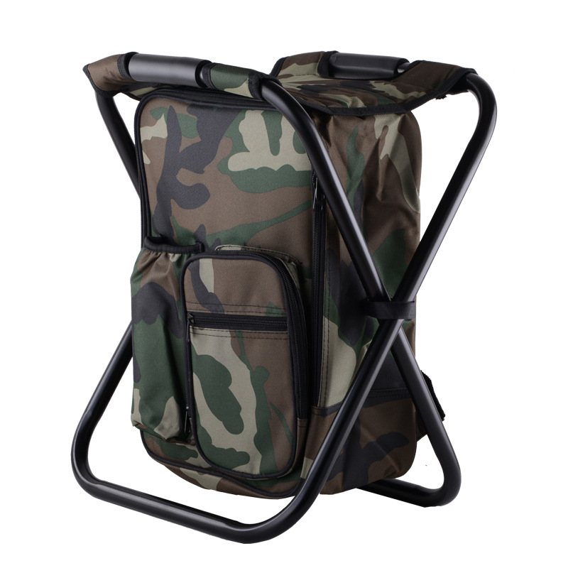 Камуфляжной расцветки, OEM taburete plegable кресло Giovanni для de sac a dos angelrucksack кресло Giovanni для пляжные 1,5 кг рюкзак стул шезлонг для набор для пикника и кемпинга