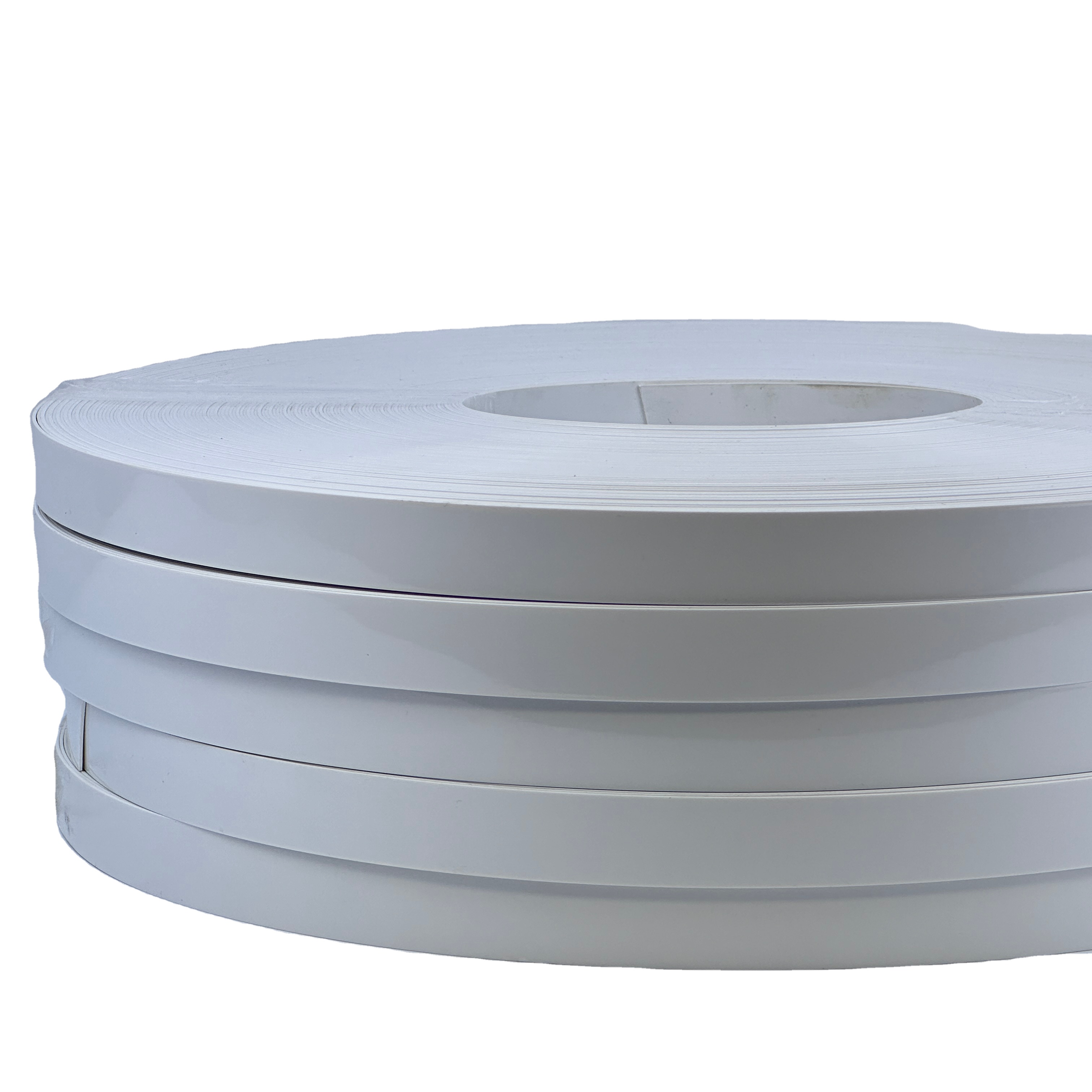 High end customization of PVC solid color PVC ABS edge banding for furniture accessories and wooden cabinets