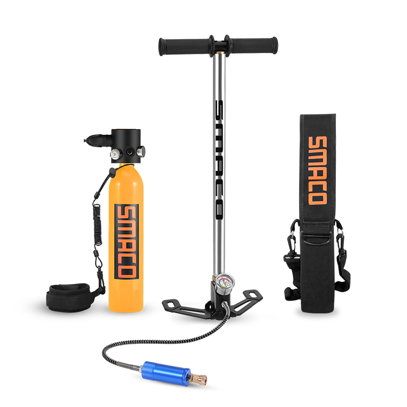 Мини dive AQUABREATHER SMACO S500 D комплект 0.7L scorkler легкые дыхание 12 минут комплект оборудования