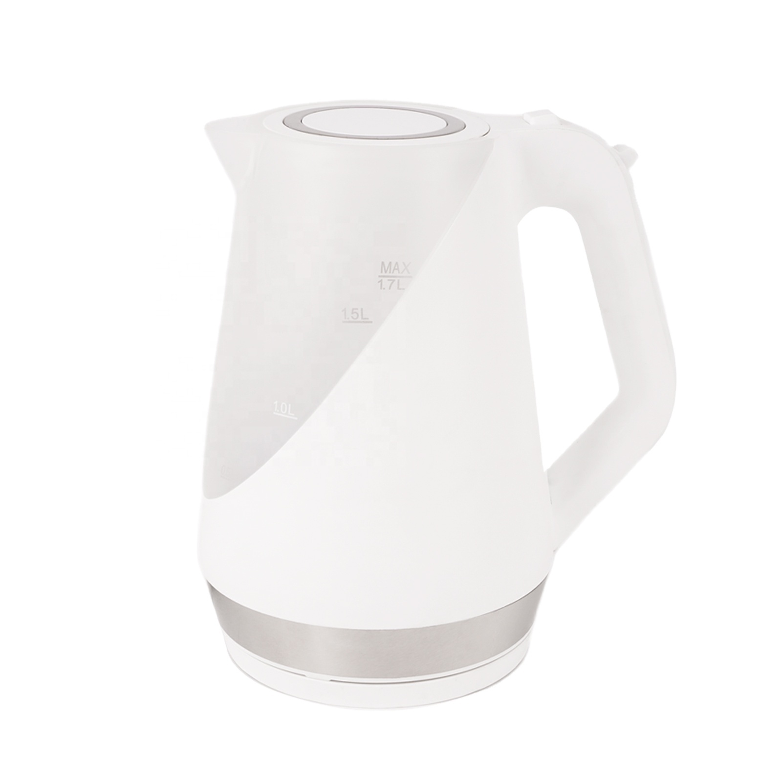1.7L plastic home house-held hotel electric kettle with LED light