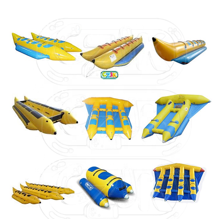 Двойная водная игра, летающая игрушка, плот, цена, надувная лодка-банан