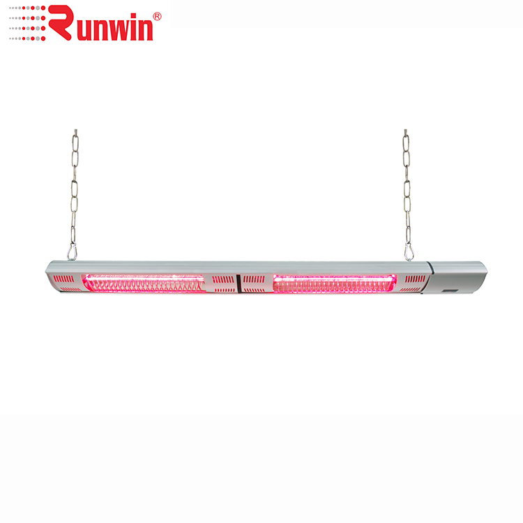 hot sale 3000W electric wall mount or celling heater with low glare golden tube