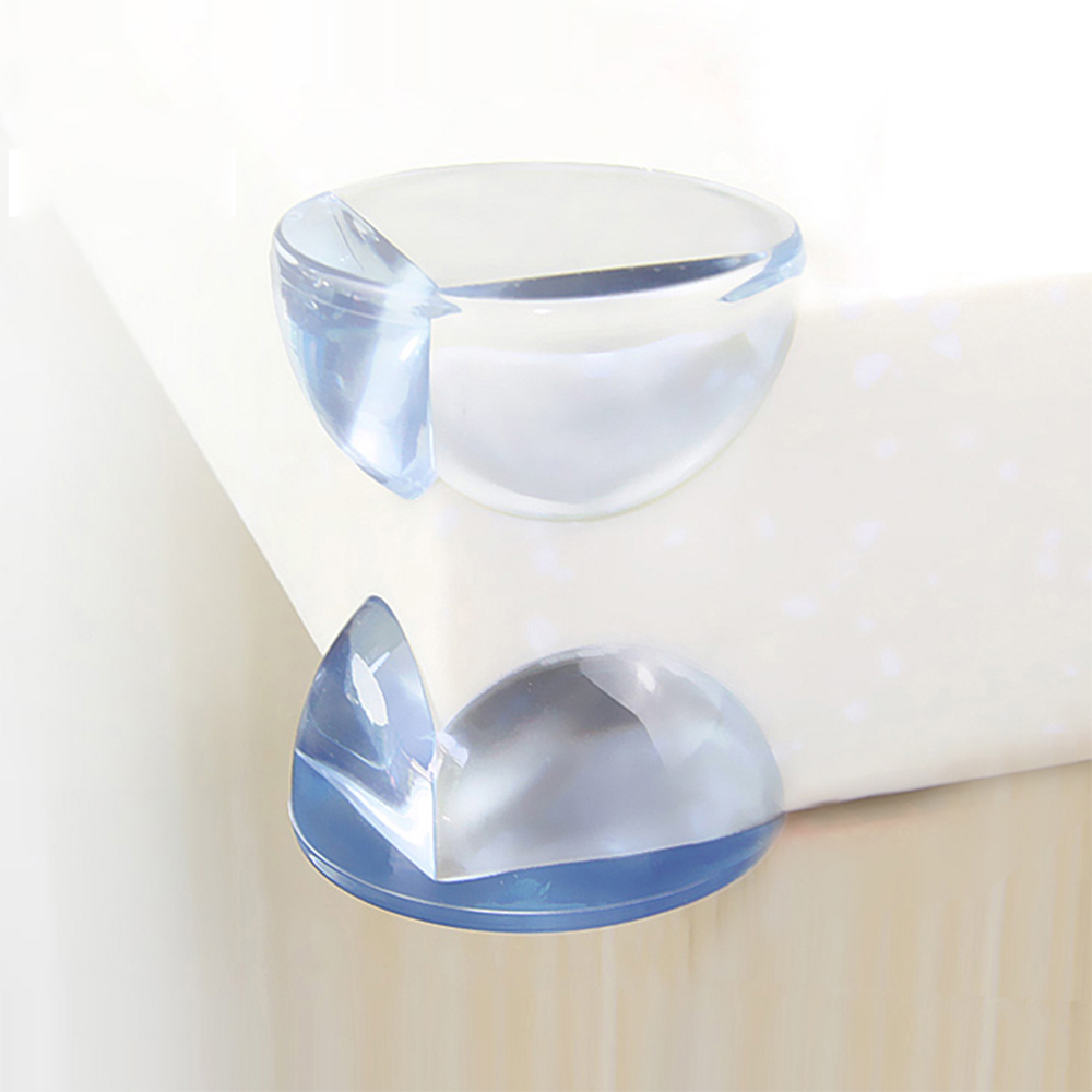 Baby Safety Child Proofing Silicone Table Corner Protector Baby Clear Corner Guards