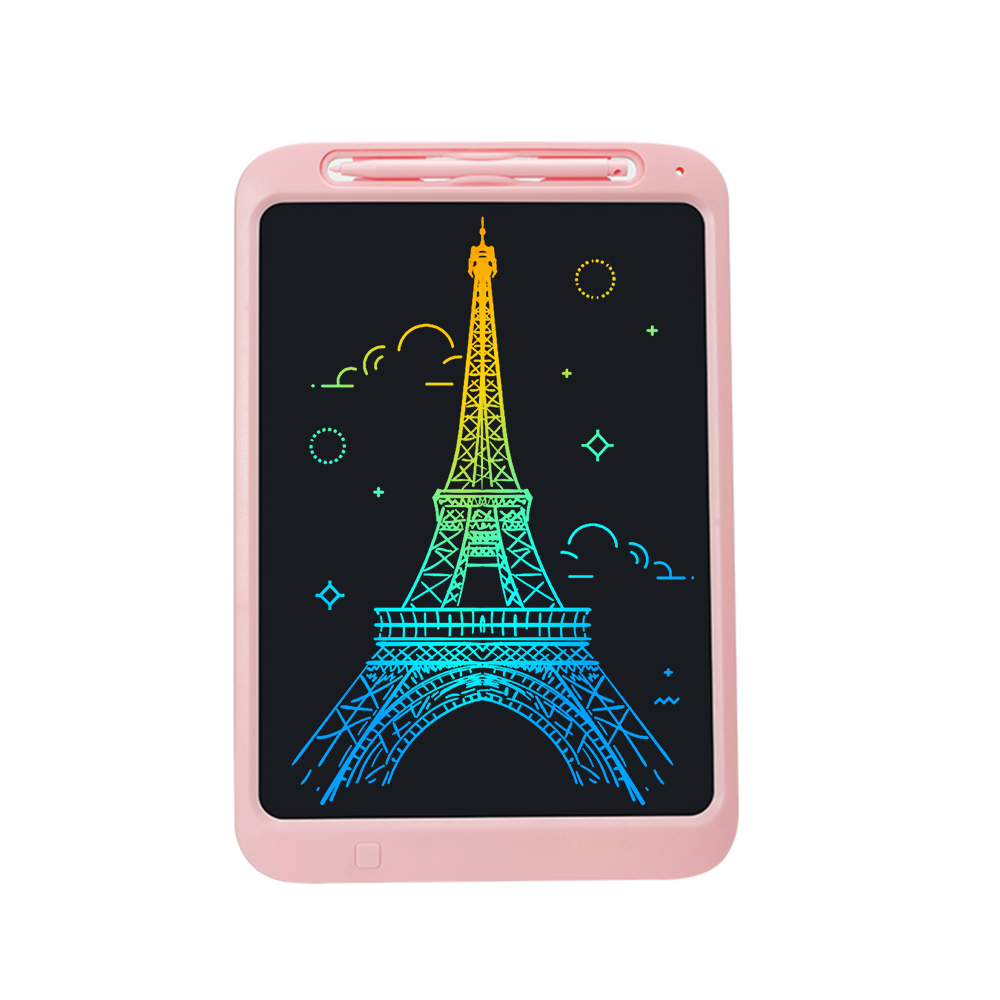 Popular Hot Sale 12 Inch High Writing Brightness Drawing Pad With Silicone Frame For Memory Memo