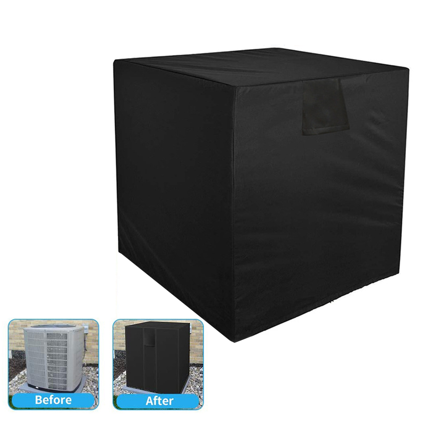 Cheap Price Customized Square Waterproof Polyester Outdoor Air Conditioner Exterior Dust Cover