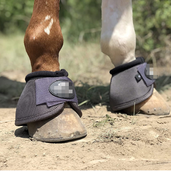 Neoprene Overreach Bell Boot Equine Ballistic Hoof Horse Protection Bell Boots