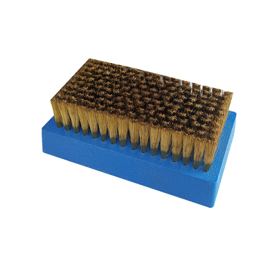0.076mm Copper Wire Brush with Plastic Handle for Cleaning Metal Anilox Roller and Gravure Roller