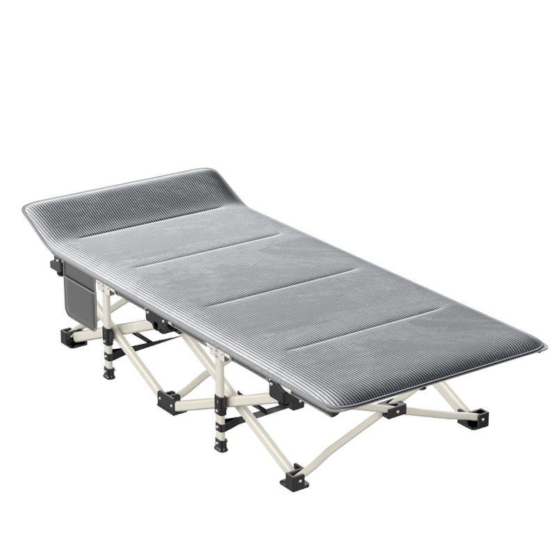 Hot Sale Professional Lower Price Foam Padded Folding Camping Bed Portable With Mattress