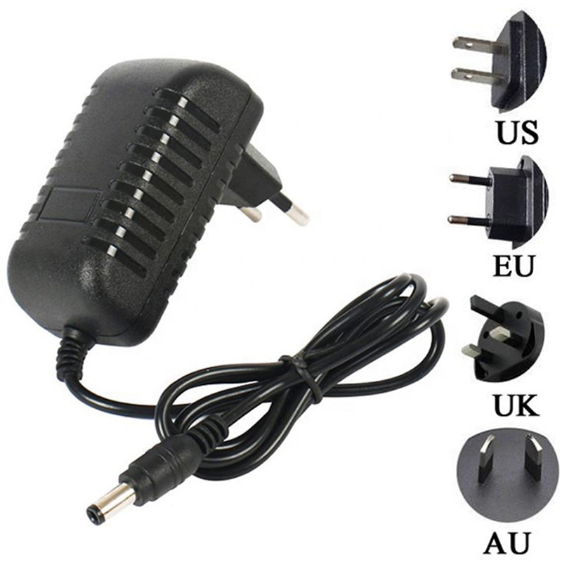 ETL CE FCC RoHS SAA AC DC настенный адаптер питания 5V 6V 9V 18V 24V 12V 100Ma 350Ma 0.5A 1A 2A 3A адаптер питания с вилкой EU AU US UK