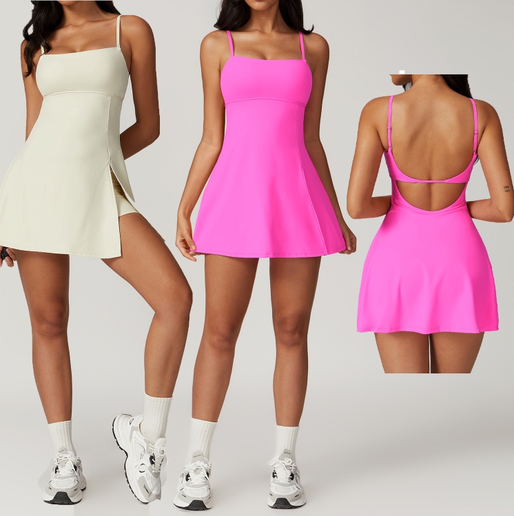 New Design Pickleball Wear Tennis Skirt Clothes Women Golf Tennis Wear With Shorts