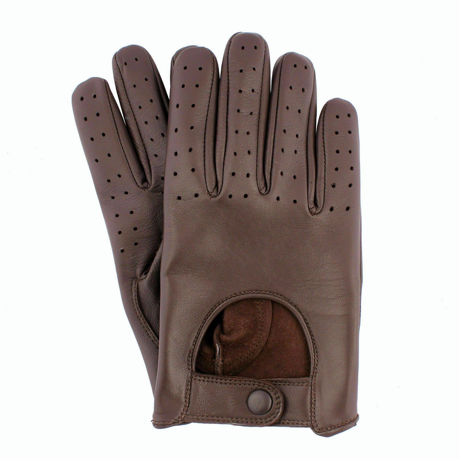 Genuine Leather Gloves Driving Winter Gloves for Men Sheepskin Leather
