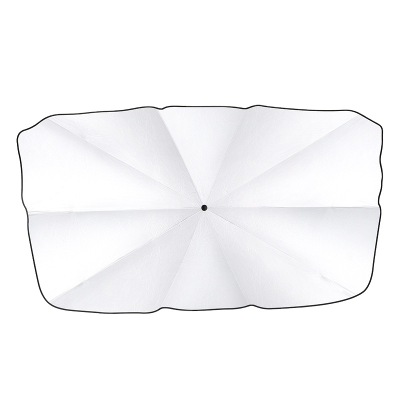 USAMS wholesale OEM custom ZB235 UPF50 portable car sunshade umbrella automatic universal car sunshade umbrella sun visor