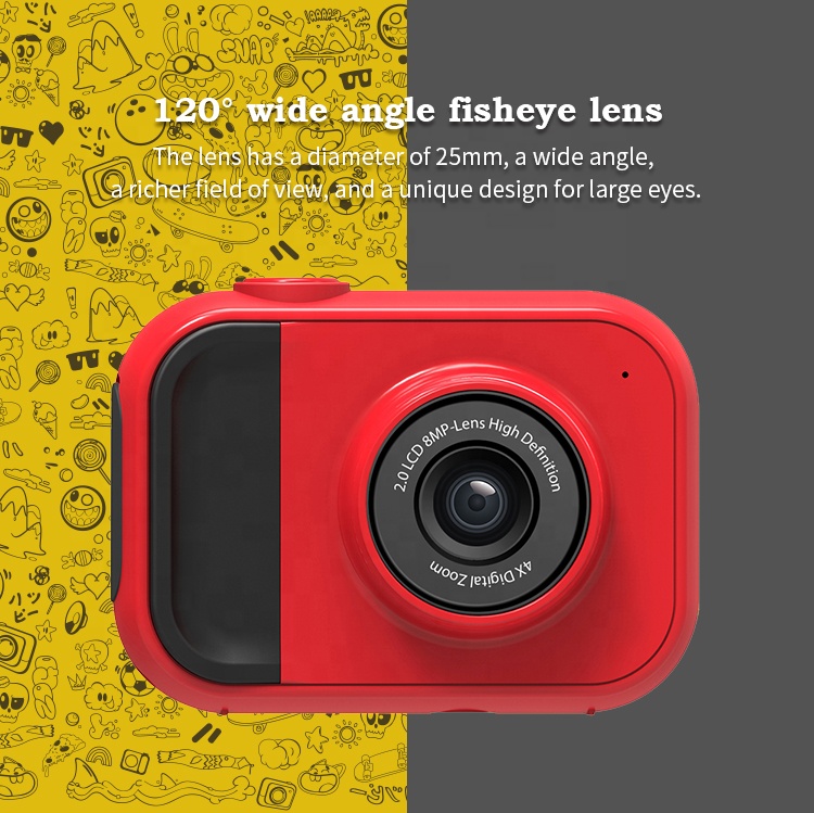 Hot sale birthday gift mini hd 1080p toy strong game kids camera with game for children
