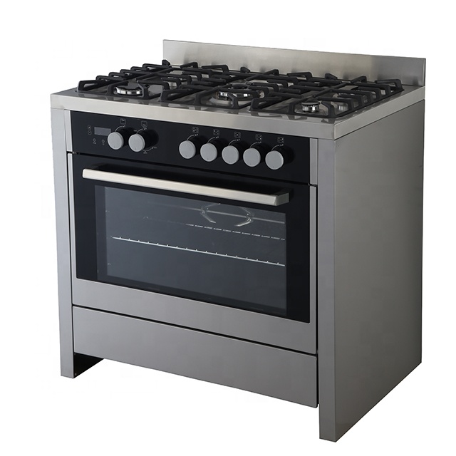 Up-to-date styling International popular free standing electric cooking range gas stoves with oven