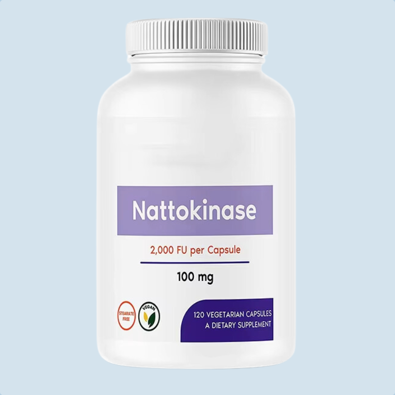 Private Label OEM/ODM Natural Natto Extract Nattokinase Capsules