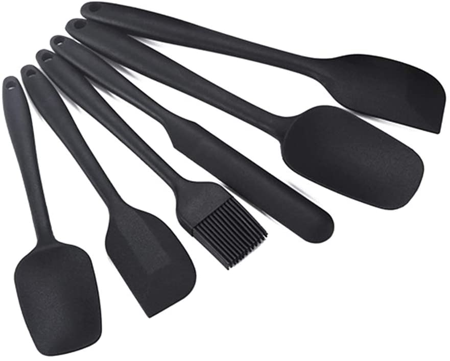 6 Pcs Set Kitchen Utensil Silicone Kitchenware Cake Cream Scraper Baking Tool Butter Spatula Cooking Utensil Oil Brush