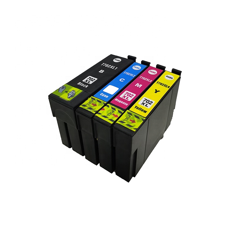 Оптовая Продажа Совместимый картридж T702 T702 XL для Epson WorkForce Pro WF-3720