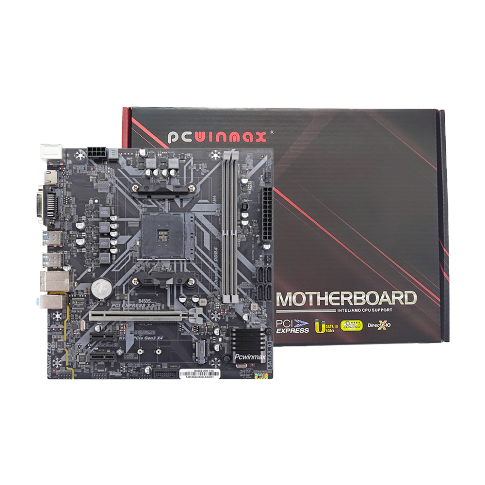 B450 материнская плата для настольного компьютера ddr4 b450 пользовательские Материнские платы B450M