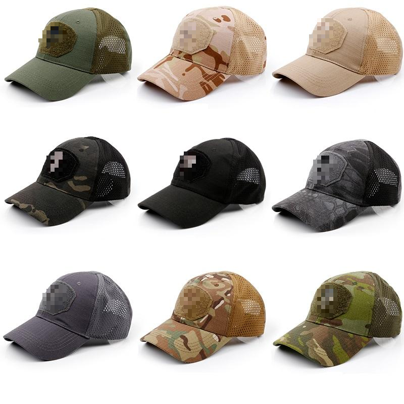 6 Panel Tactical Hats Skeleton Embroidery Camouflage Cap Combat Hats Baseball Tactical Cap Combat Caps