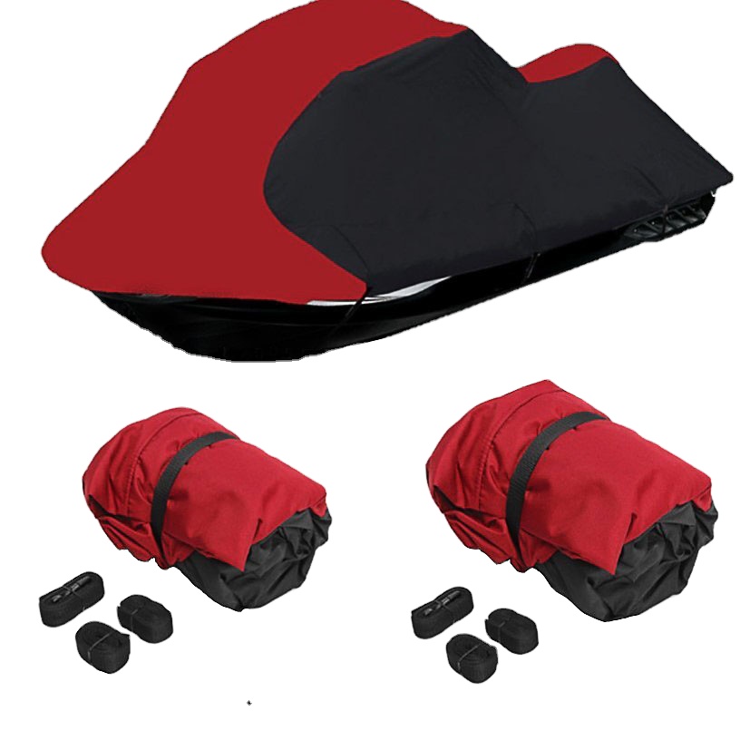 600D Trailerable PWC jetski cover Personal Watercraft Jet Ski Cover with All-Weather Waterproof jet ski cover