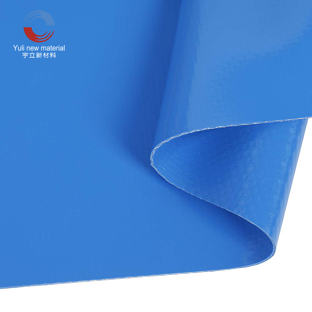 Durable PVC membrane material 1000D,1500D coated Tarpaulin for roof