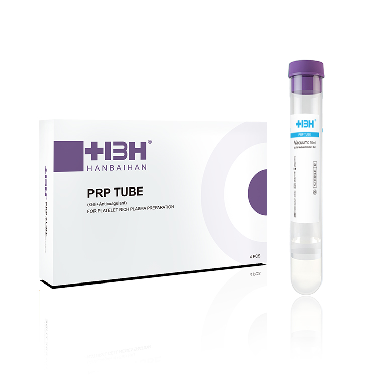 HBH плазменная PRP трубка для богатых тромбоцитов с ACD гелем цитрата натрия