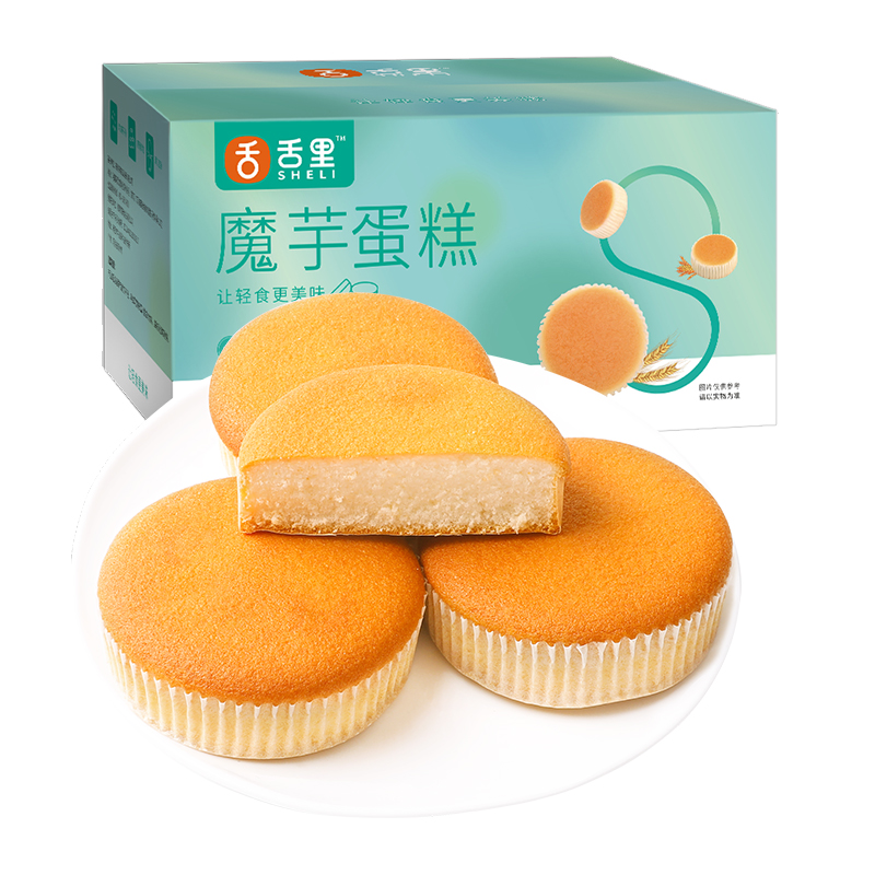 Снэки Konjac 0 сахар Конжак губчатый торт с хорошим вкусом тонкая еда Shirataki