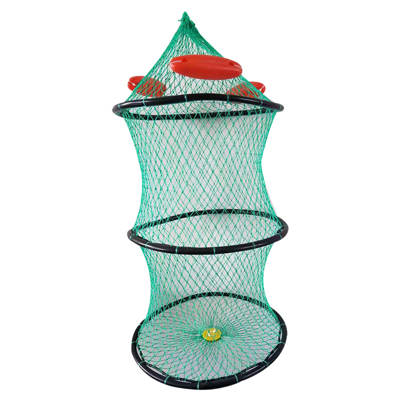 Factory Direct Sale Sea Fishing Protection Rock PU Tube Orange Drift Net Nylon Fishing Net