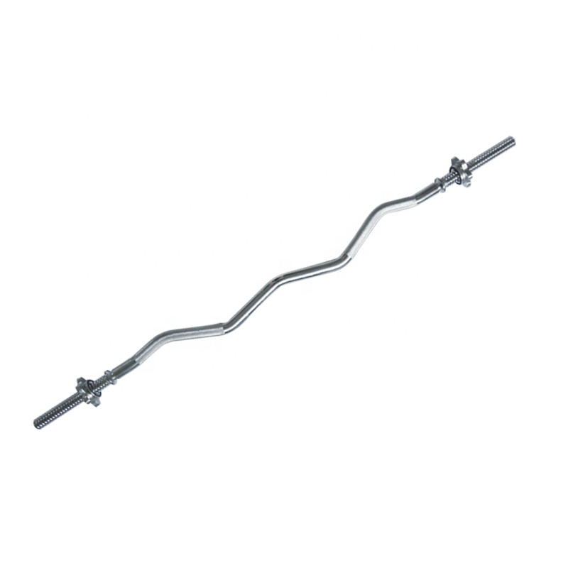 Горячая продажа 50 кг 120 см 47 "curl штанга barbell с звездными воротниками