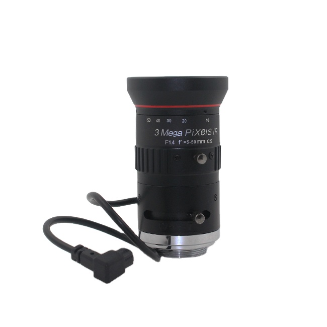 CW 3MP 5-50 мм авто Ирис зум CS байонет для линзы CCTV для камеры
