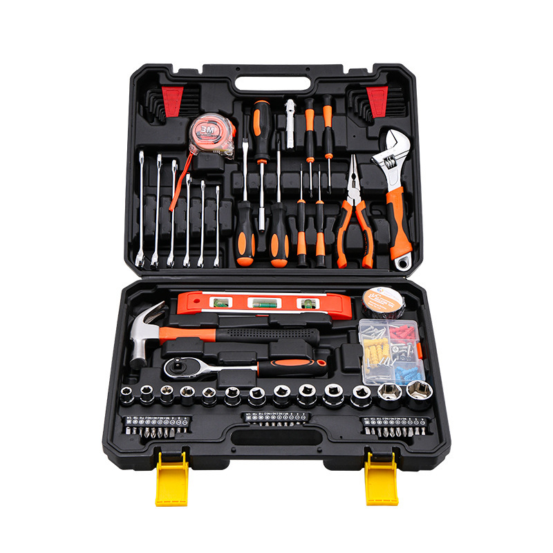 22 pcs / 108 pcs Multi Functional Household Tool Set Electrician Maintenance And Home Decoration