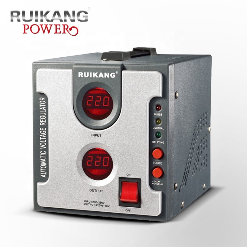 Горячая Распродажа AVR-500VA 1KVA 2KVA 3KVA 5KVA домашнего использования 220 В переменного тока цена покупки автоматический стабилизатор напряжения регулятор