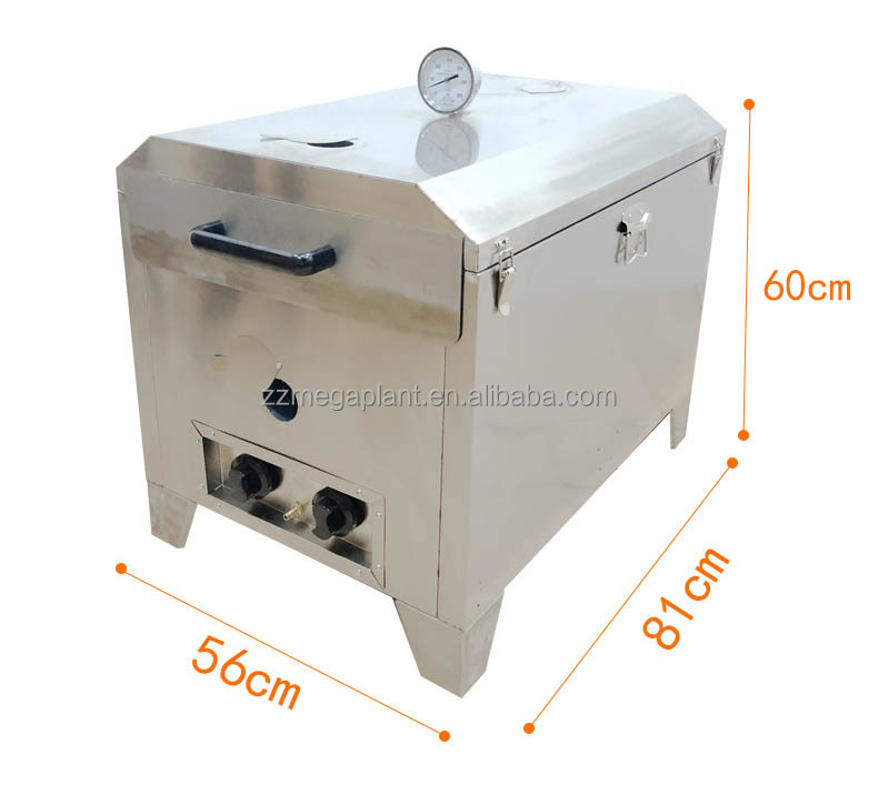 Outdoor Snack Machine Pizza Baking Oven Gas Pizza Oven Machine