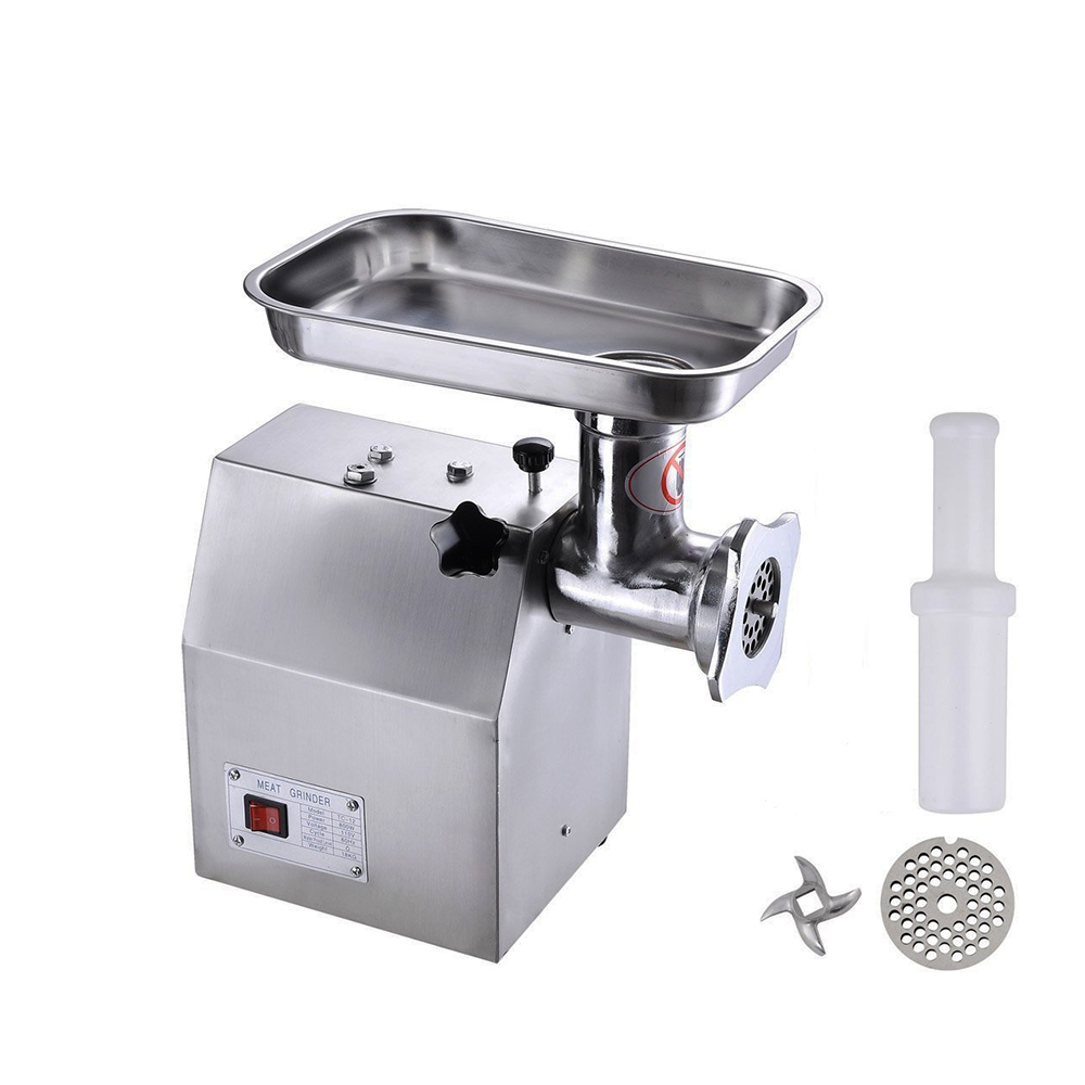 Durable Hotel Kitchen Equipment Stainless Steel Meat Grinder Electric Meat Cutting Machine