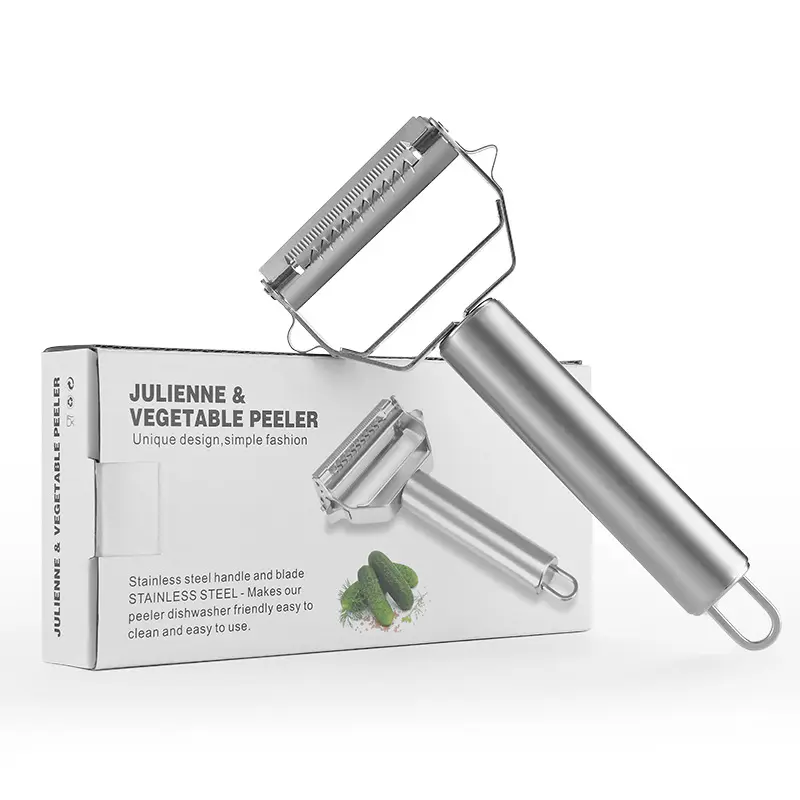 Kitchen Tool Carrot And Potato Peeler Food Grade Stainless Steel Grater Multifunctional Vegetable Fruit Peeler