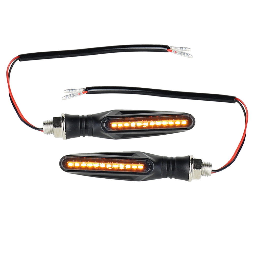 Светодиодная мотоциклетная Поворотная сигнальная лампа индикатора 12 SMD Светодиодный проблесковый маячок для мотоцикла