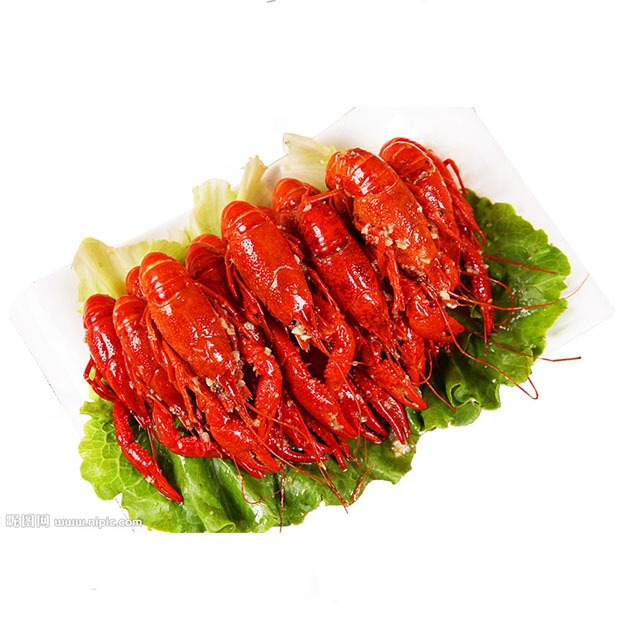 Замороженные вкусные приготовленные раки готовые к употреблению