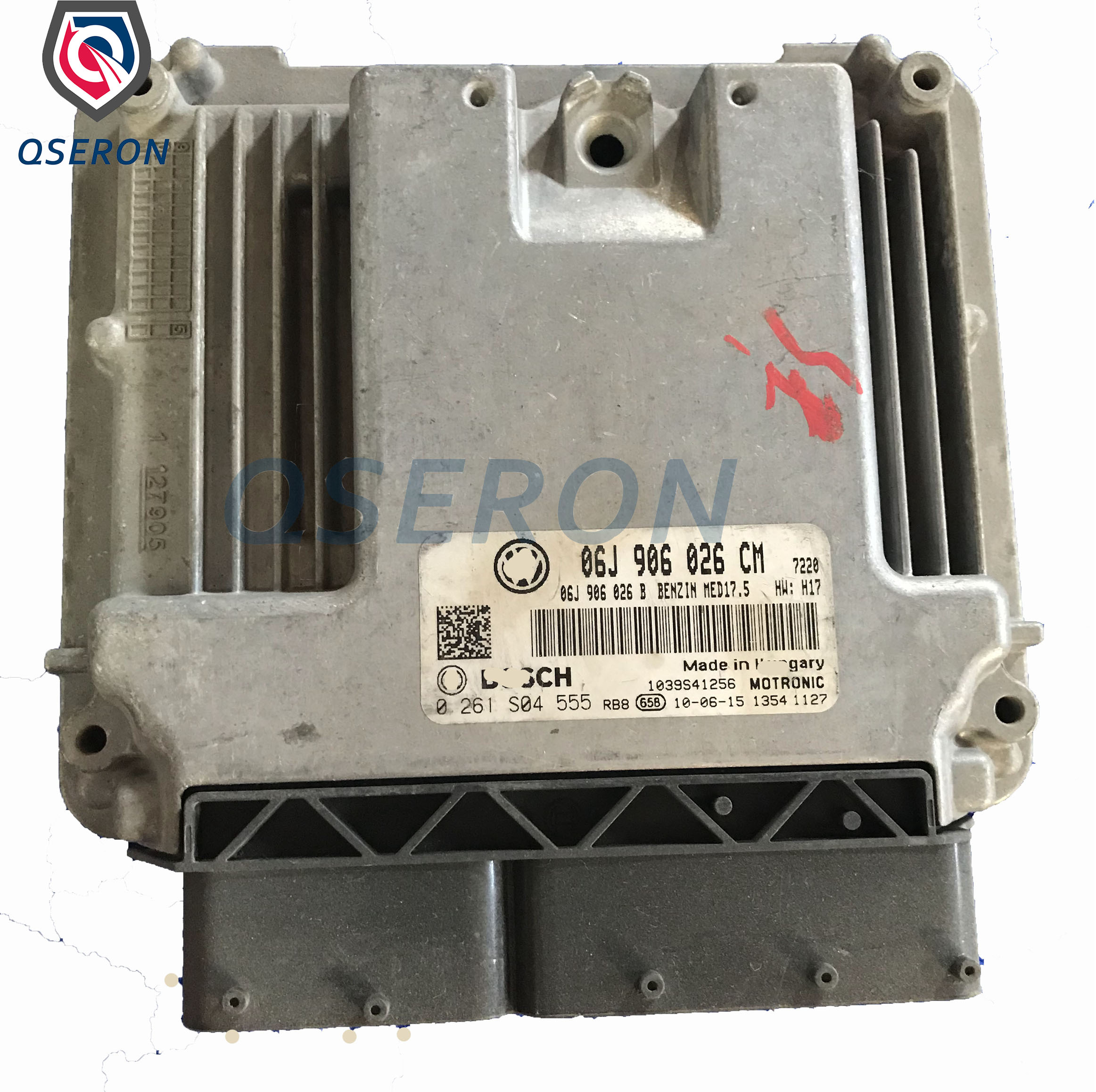 Оригинальный Автомобильный ECU 0261S04555, детали двигателя, электронный блок управления, компьютерный модуль ECM PCM 06J906026CM для VW Bosch