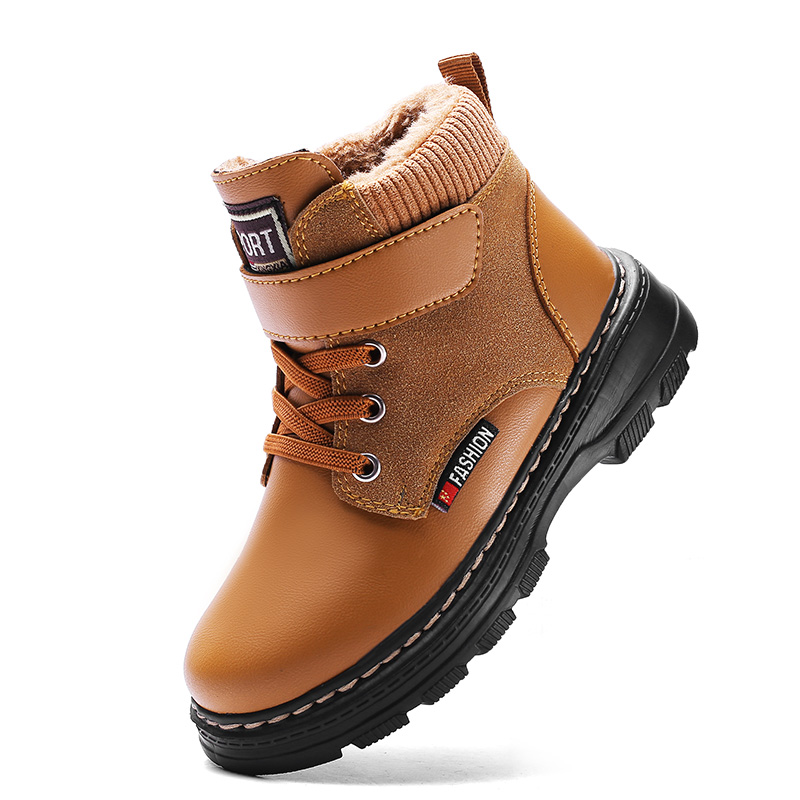 New Design Private Label Children Snow Boots Hiking Winter Warm Shoes Autumn Kids Snow Boots for Boys
