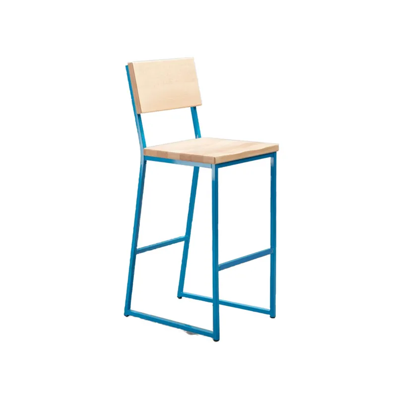 Indoor Outdoors Industrial Bar Furniture metal frame bar stool for bar pub use