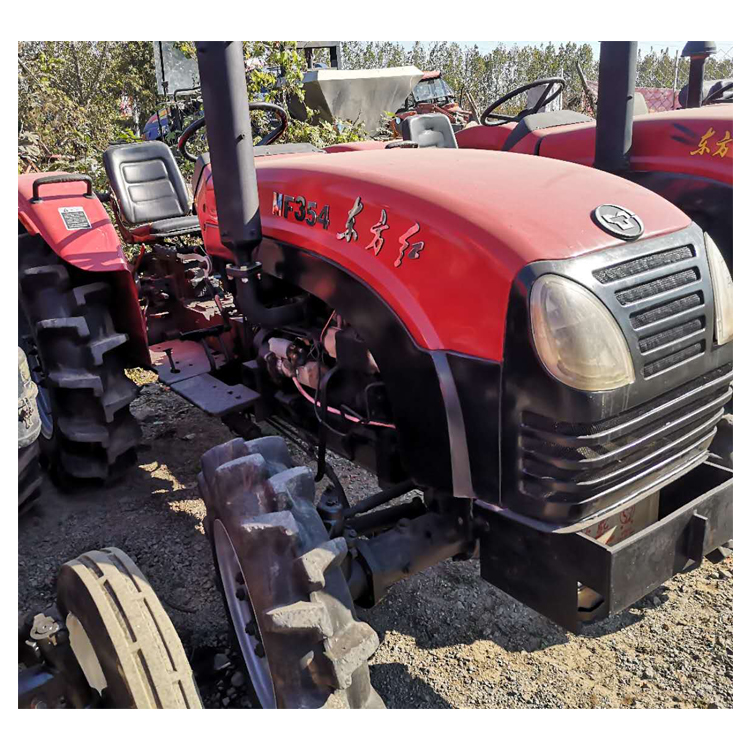 30HP farm used tractor with rotary tiller for sale