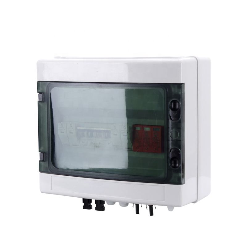 Блок-комбайнер IP65 MSPV/4-1, блок-комбайнер постоянного тока для солнечных батарей, с коробкой-комбайнером Lightning на 1 струну
