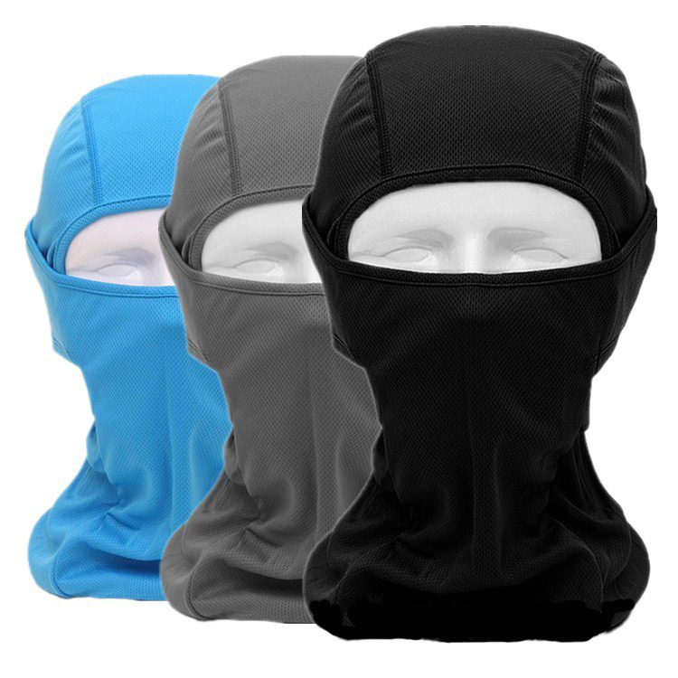 UV Protection Breathable Full Face Cover Neck Gaiter Balaclava Mask for Summer Outdoor Use