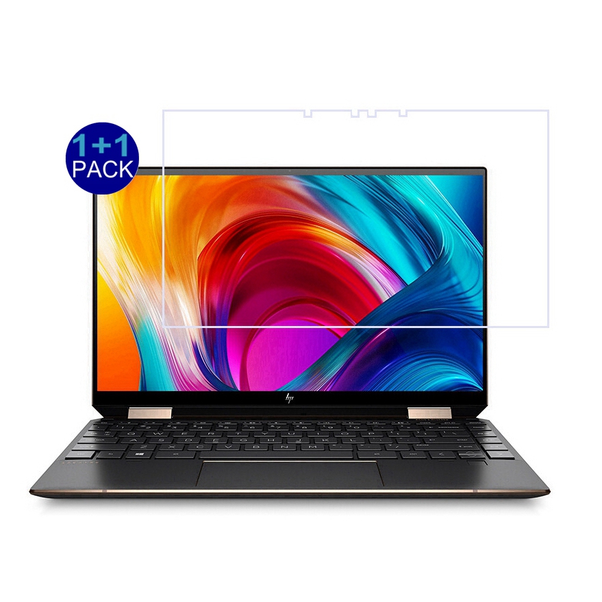 (1 + 1 упаковка) Защитная пленка для экрана, совместимая с HP Envy x360 13-AY/BD/BAxxx и HP Spectre x360 13-AW, антибликовое покрытие с синим светом