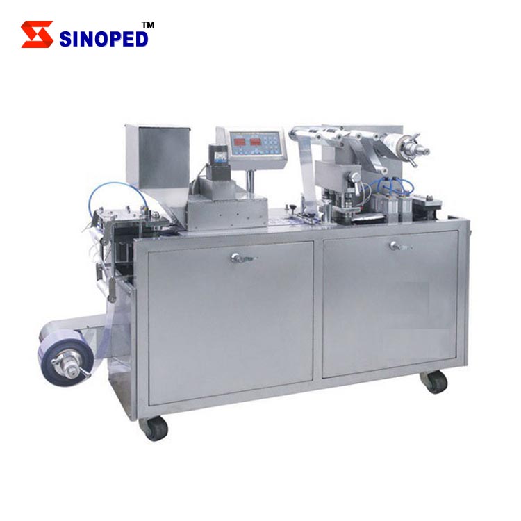 Fully automatic blister filling and sealing machine blister packing packaging machine for butter honey jam liquid perfume