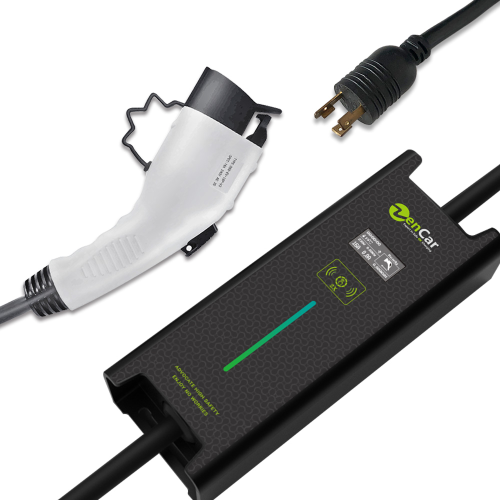Портативное зарядное устройство Zencar EVSE J1771 EV с NEMA L6-20 16A