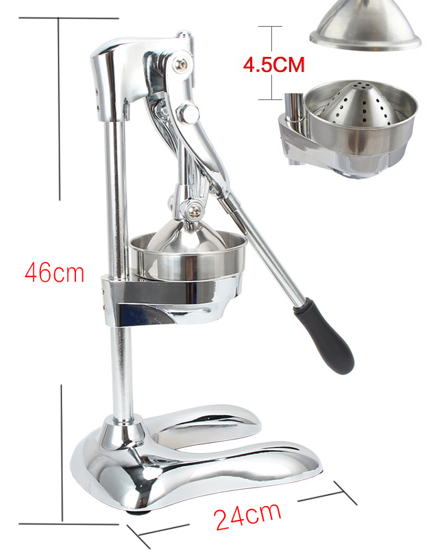 Commercial or Home Use Stainless Steel Hand Cold Press Heavy Duty Manual Healthy Juicers