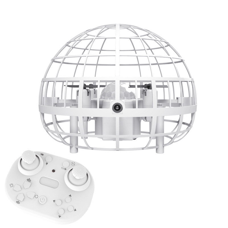 2021 Latest UFO Mini Drone Infrared Sensing Drone Flying Aircraft With Hover Function Autorotation Interactive Kids Toys