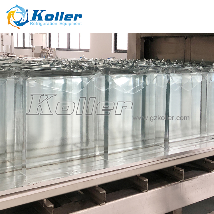 Koller 3tons Top Selling Commercial Transparent Block Ice Machine New Design Clear Ice Block Machine For Drinking