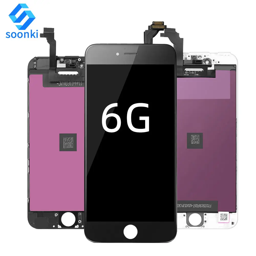 Wholesale 6g phone screen for iphone 6 ekran LCD touch display for iphone 6 lcd replacement screen black